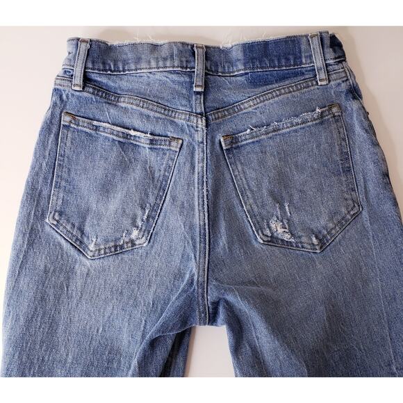 ABERCROMBIE & FITCH The 90's Straight Ultra High Rise Jeans Women's Size 27 - Picture 7 of 10